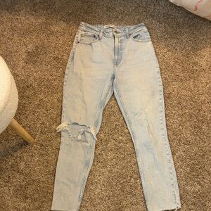Abercrombie & Fitch Light Blue Skinny Jeans